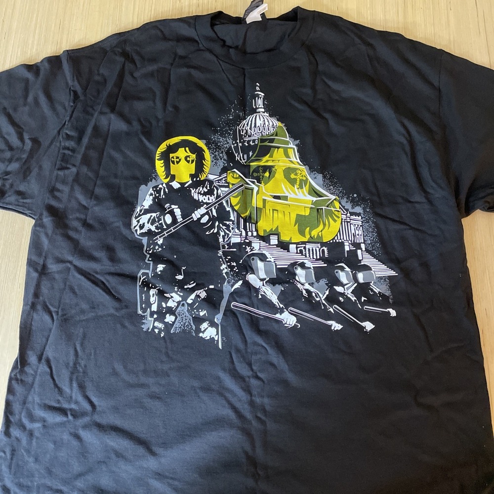 WWE John Morrison BlackT-Shirt 2XL It‎ Only Takes One Double-Sided NOS